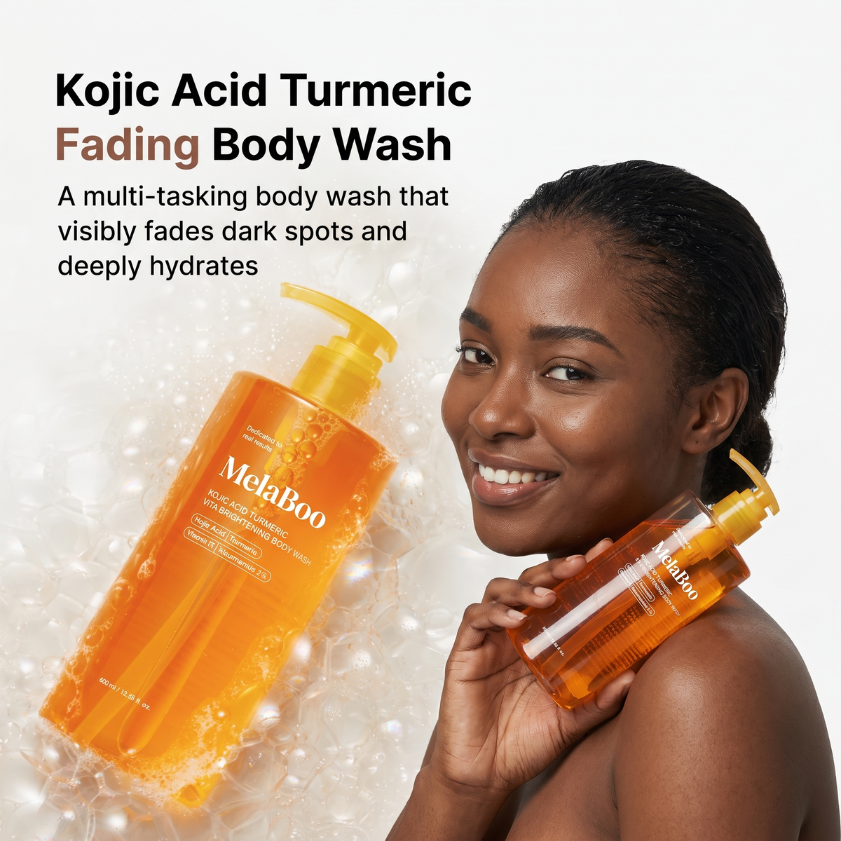 Kojic Acid Turrmeric Brightening Body Wash